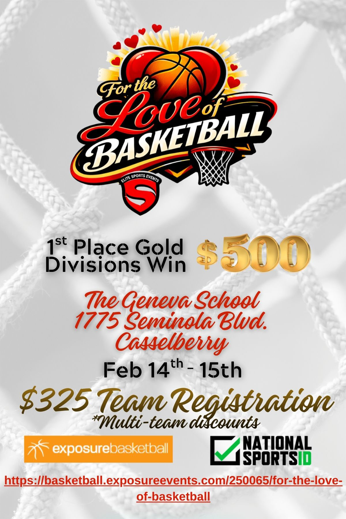 For the Love of Basketball Tournament