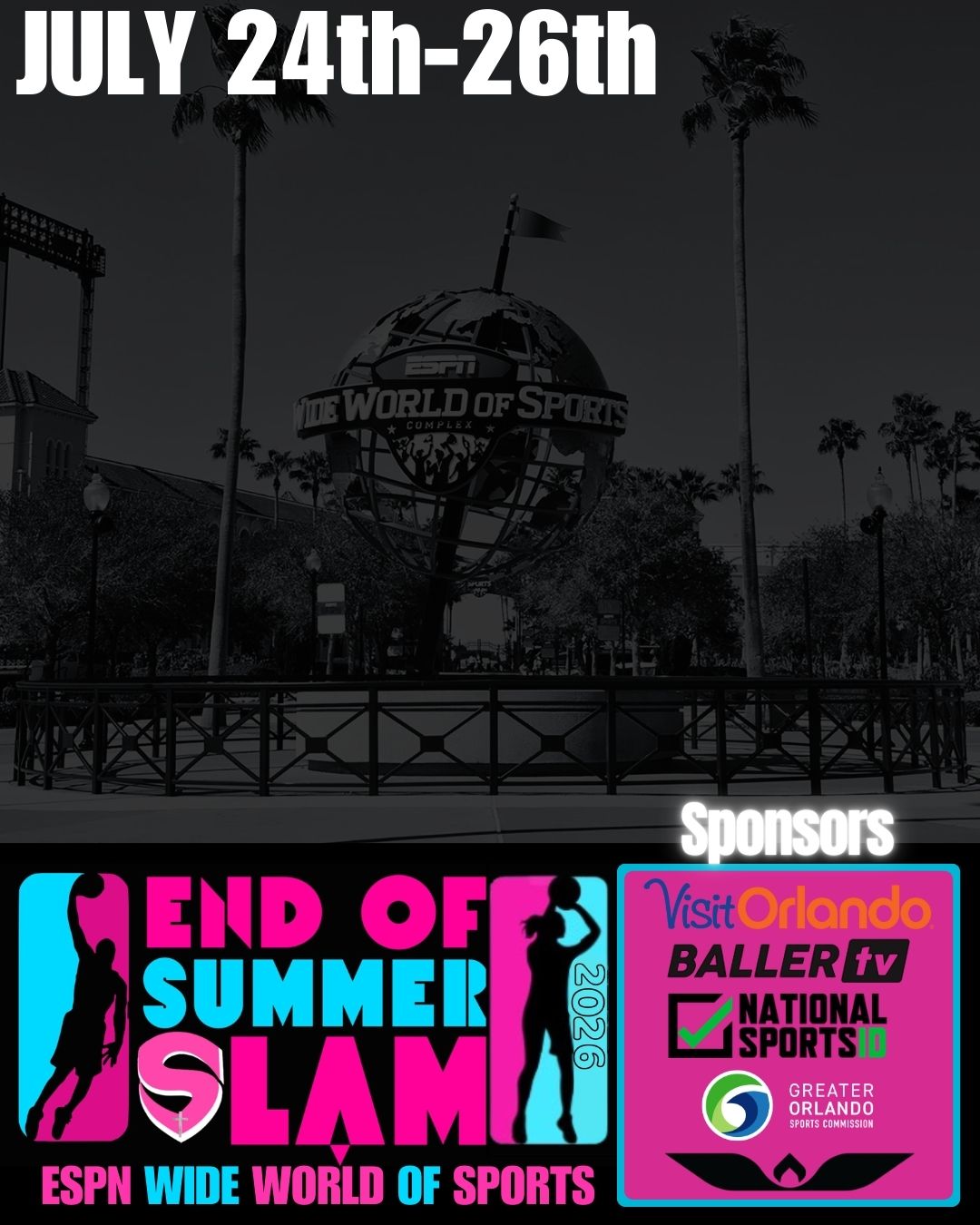 End of Summer Slam basketball tournament at ESPN