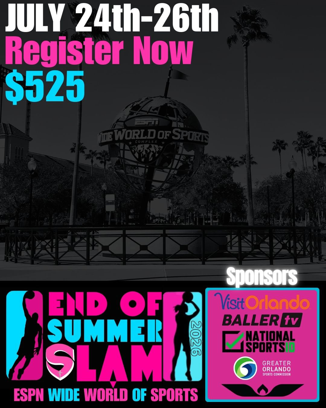 End of Summer Slam basketball tournament at ESPN